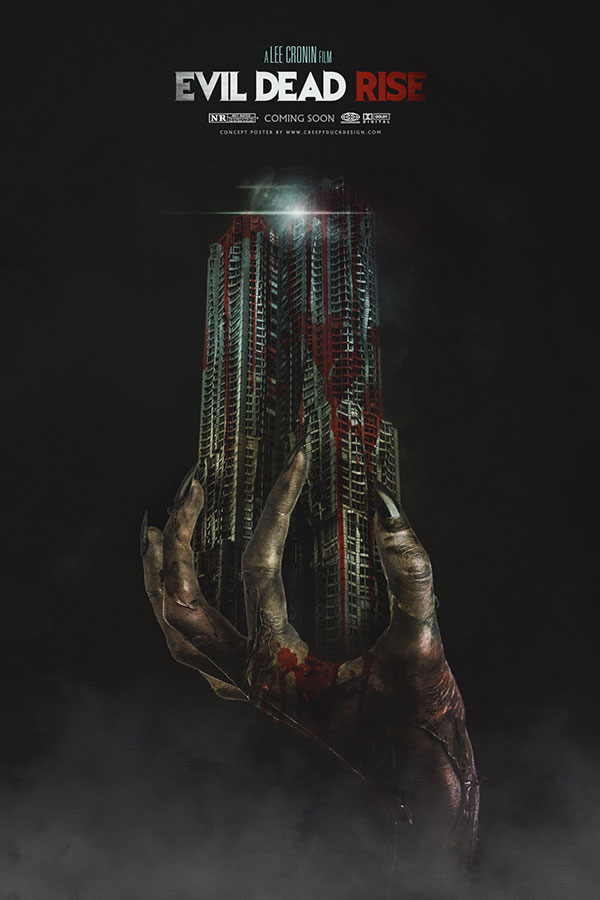 Evil Dead Rise Poster by Creepy Ducky Designs