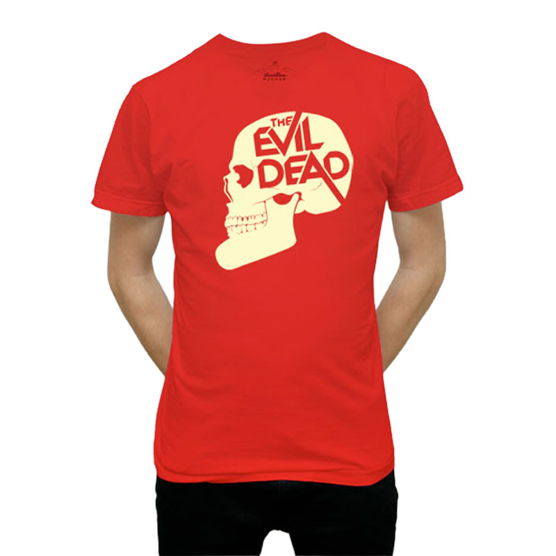 Red Evil Dead shirt by Olly Moss
